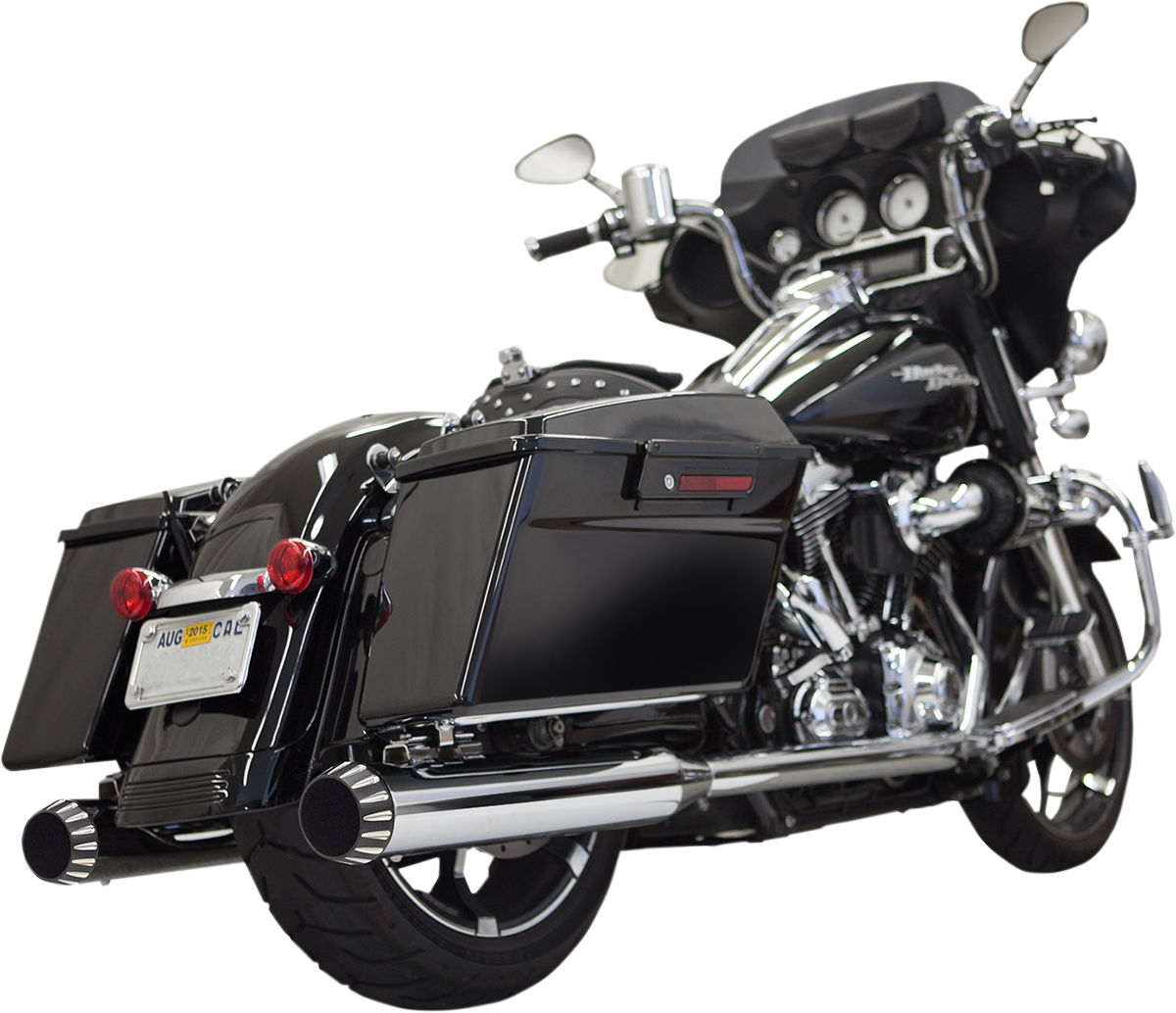 4" QNT Mufflers - Chrome