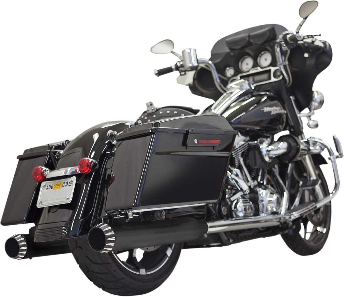 4" QNT Mufflers - Black