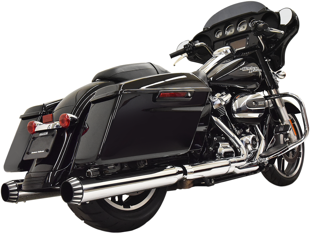 4" QNT Mufflers - Chrome
