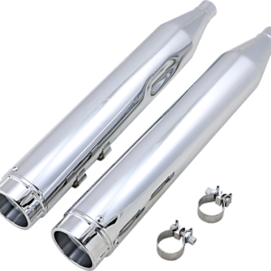 4-1/2" Torquer Mufflers for '95-'16 FL - Chrome