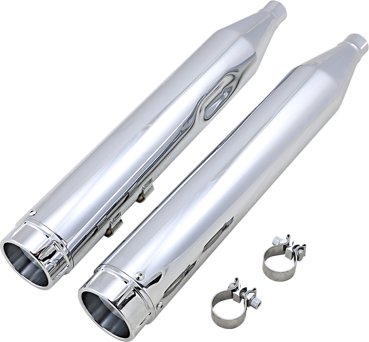 4-1/2" Torquer Mufflers for '95-'16 FL - Chrome