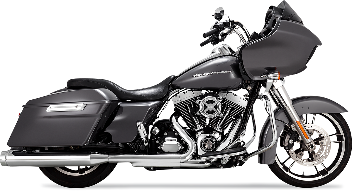 4-1/2" Torquer Mufflers for '95-'16 FL - Chrome - Image 4