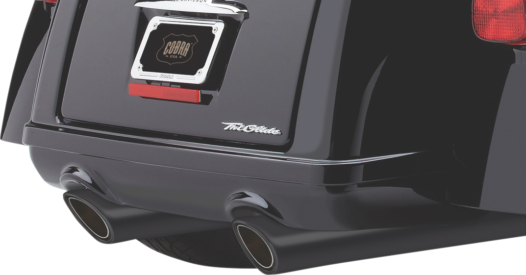 909 Mufflers for Tri-Glide - Black