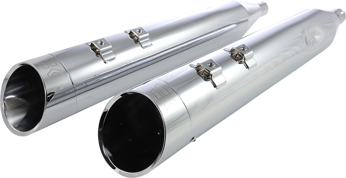 4-1/2" HP-Plus® Slip-On Mufflers - Chrome Edge