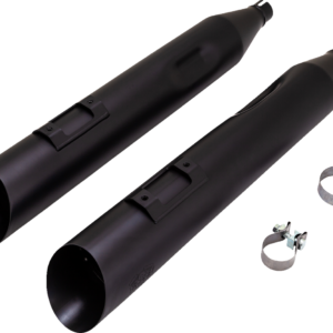 Blackslash 450 Slip-On Mufflers - Black