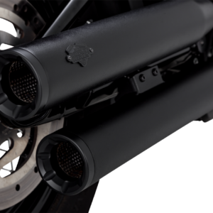 Eliminator 300 Slip-On Mufflers - Black