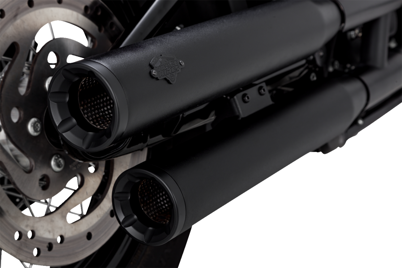 Eliminator 300 Slip-On Mufflers - Black