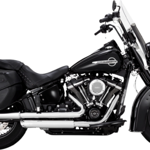 3" Twin Slash Slip-On Muffler - Chrome