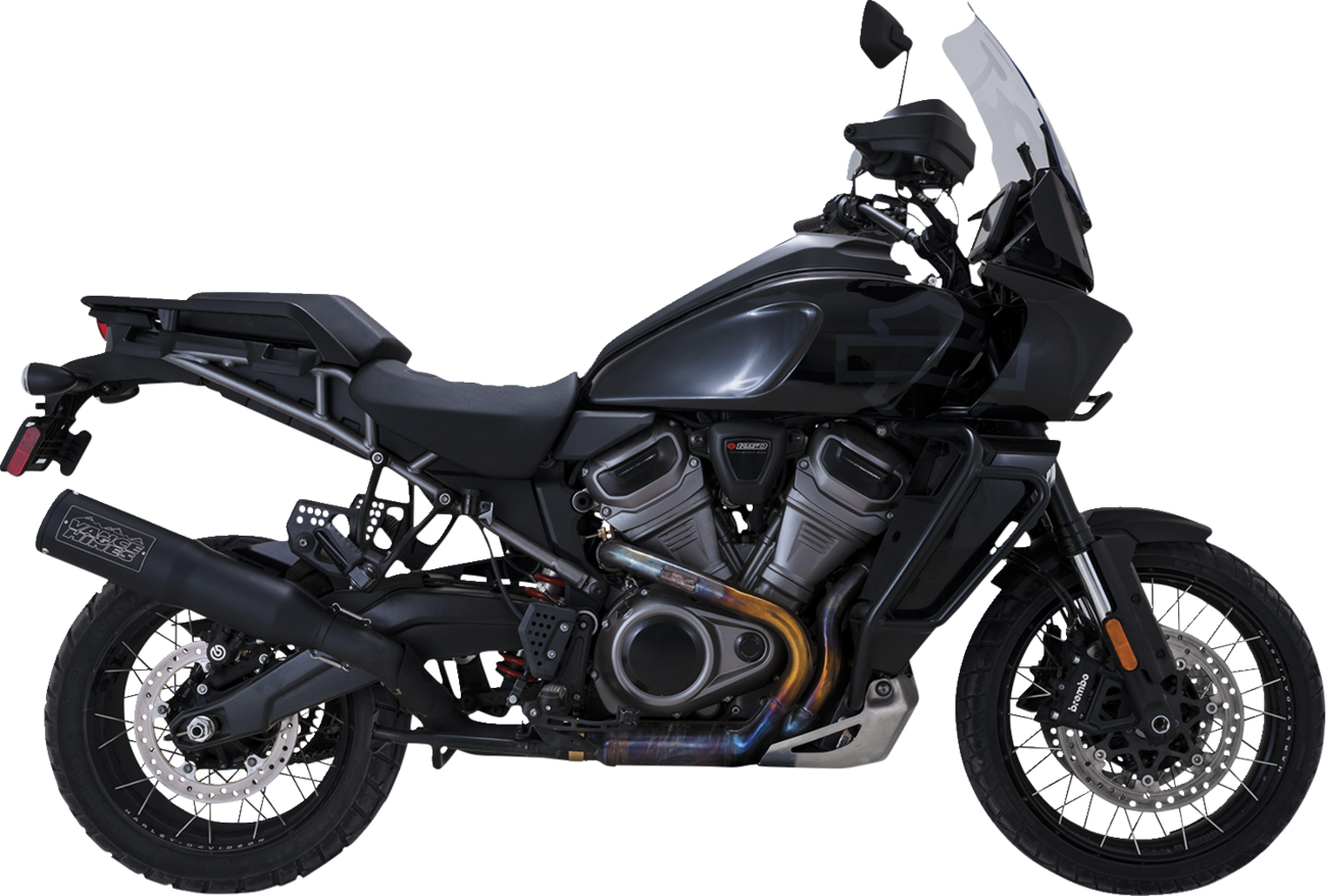 Adventure Hi-Output 450 Slip-On Muffler - Black - Stainless Steel - Image 3