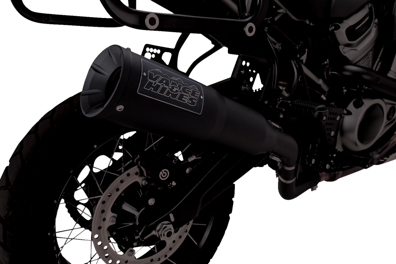 Adventure Hi-Output 450 Slip-On Muffler - Black - Stainless Steel - Image 2