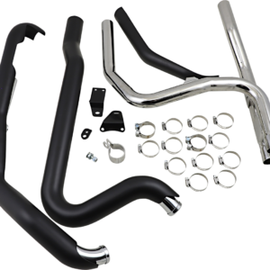 Powerport Dual Headpipes - Black
