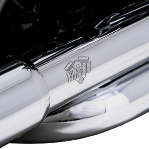Dresser Duals Header System - Chrome