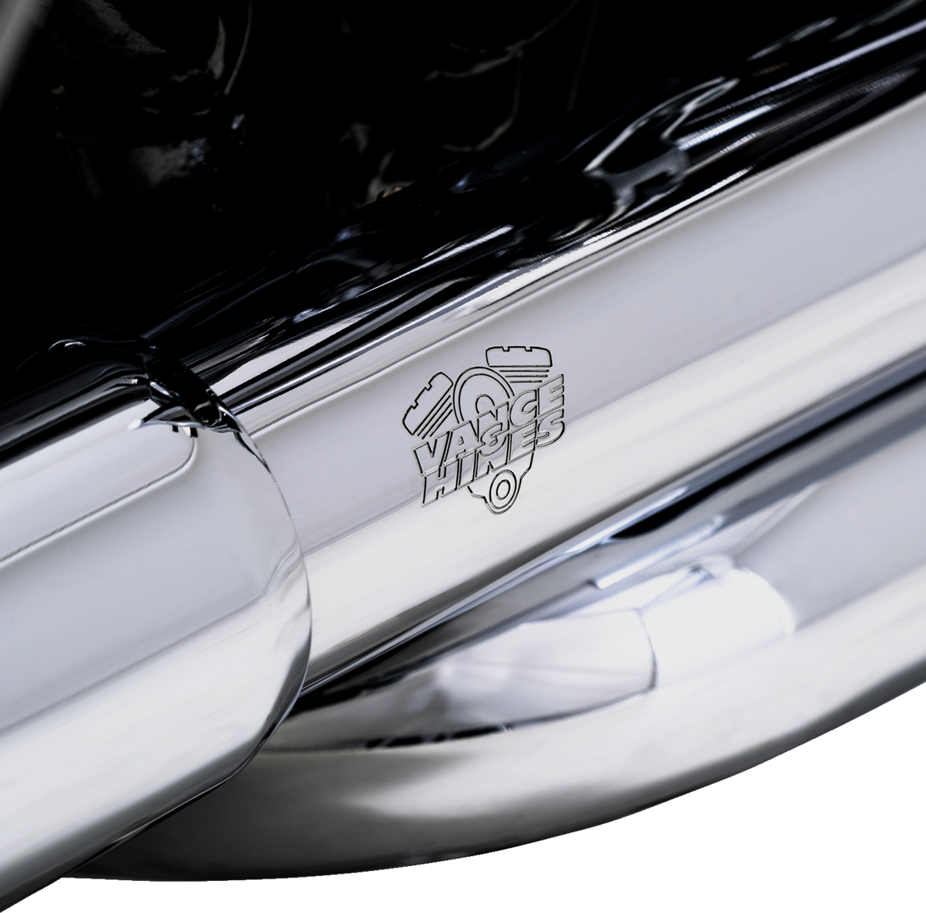 Dresser Duals Header System - Chrome
