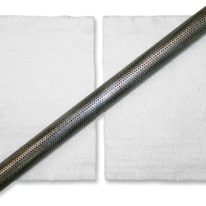 24" Universal Exhaust Baffle with Packing - 1"