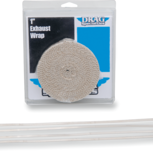 Exhaust Heat Wrap Kit with Ties - Tan - 1" x 25'