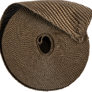 Lava Rock Exhaust Wrap - Metallic - 2" x 50'