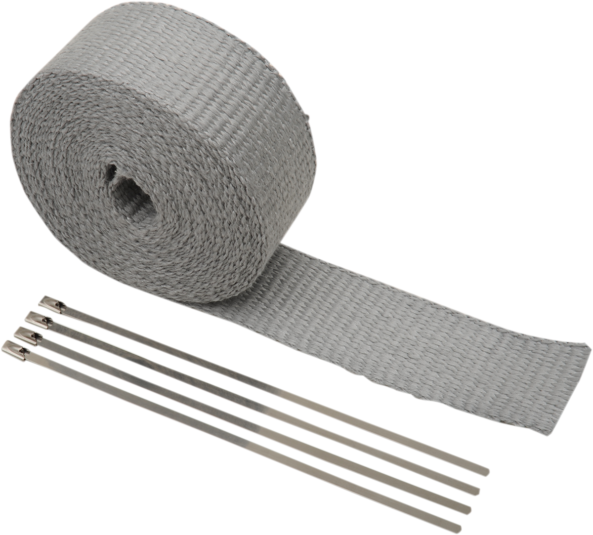 Fiberglass Exhaust Wrap Kit - Silver - 2" x 25'