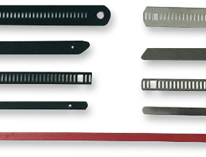 Exhaust Wrap Clamps - Black - 4 Pack
