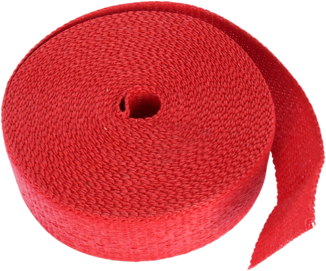Fiberglass Exhaust Wrap - Red - 2" x 50'