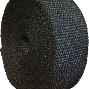 Fiberglass Exhaust Wrap - Black - 2" x 25'