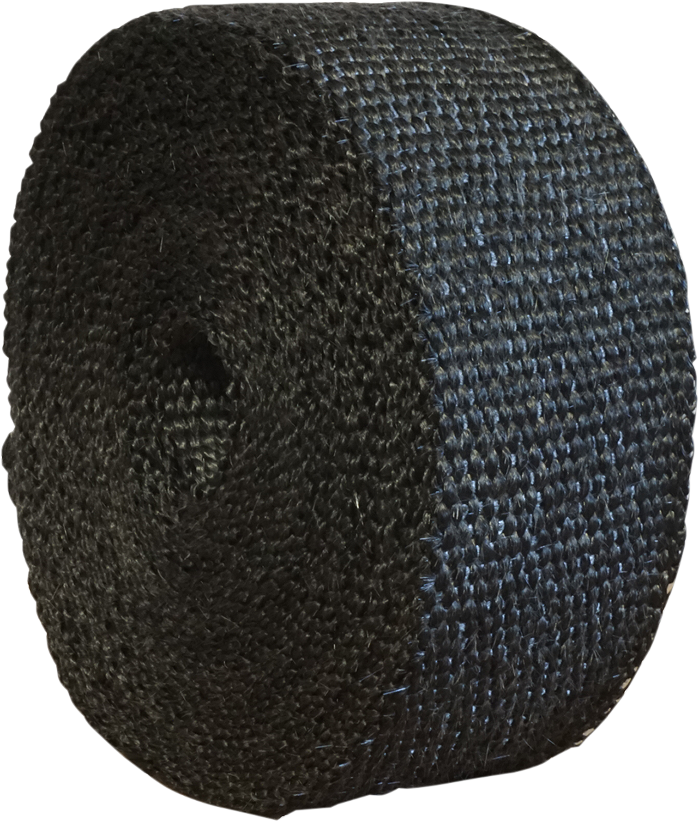 Fiberglass Exhaust Wrap - Black - 2" x 25'