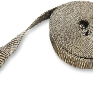 High Temperature Exhaust Wrap - Bronze - 1" x 25'