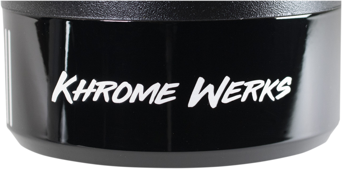 4-1/2" Klassic Tip - Right - Black Powdercoat - Image 2