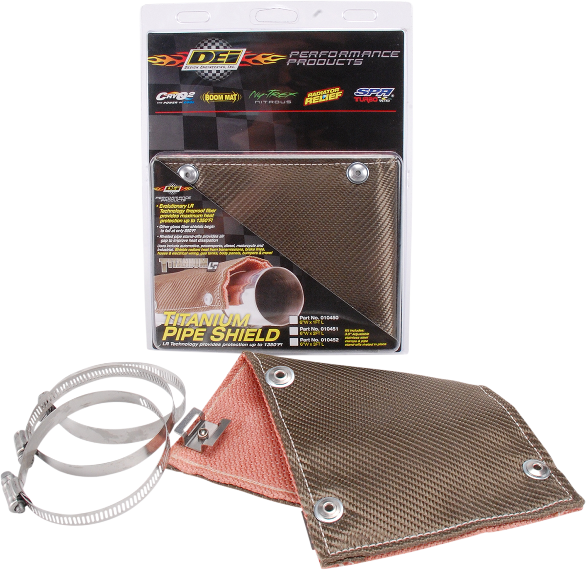 Flexible Heat Shield - 6" x 12"