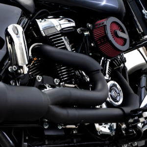 Hi-Output RR Heat Shield Kit - Black - Stainless Steel