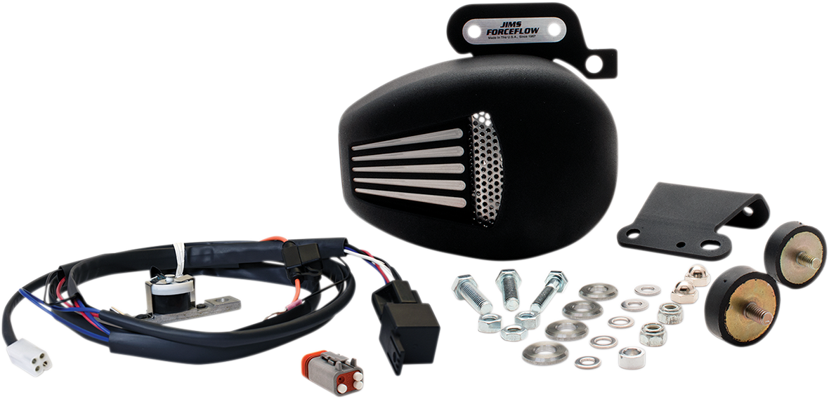 Forceflow Cylinder Head Cooler Kit - Black - M8 Touring - Image 2