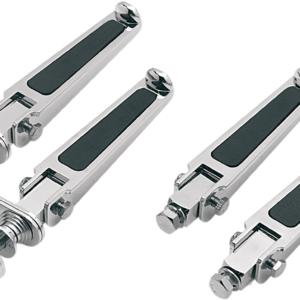 U-Clamp Footpegs - Rubber Inlay