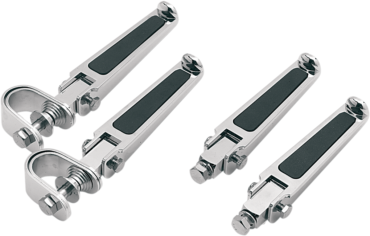 Bolt-On Footpegs - Rubber Inlay