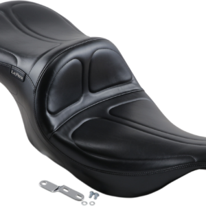 Maverick Seat - without Backrest - Stitched - Black - FLH/FLT '02-'07