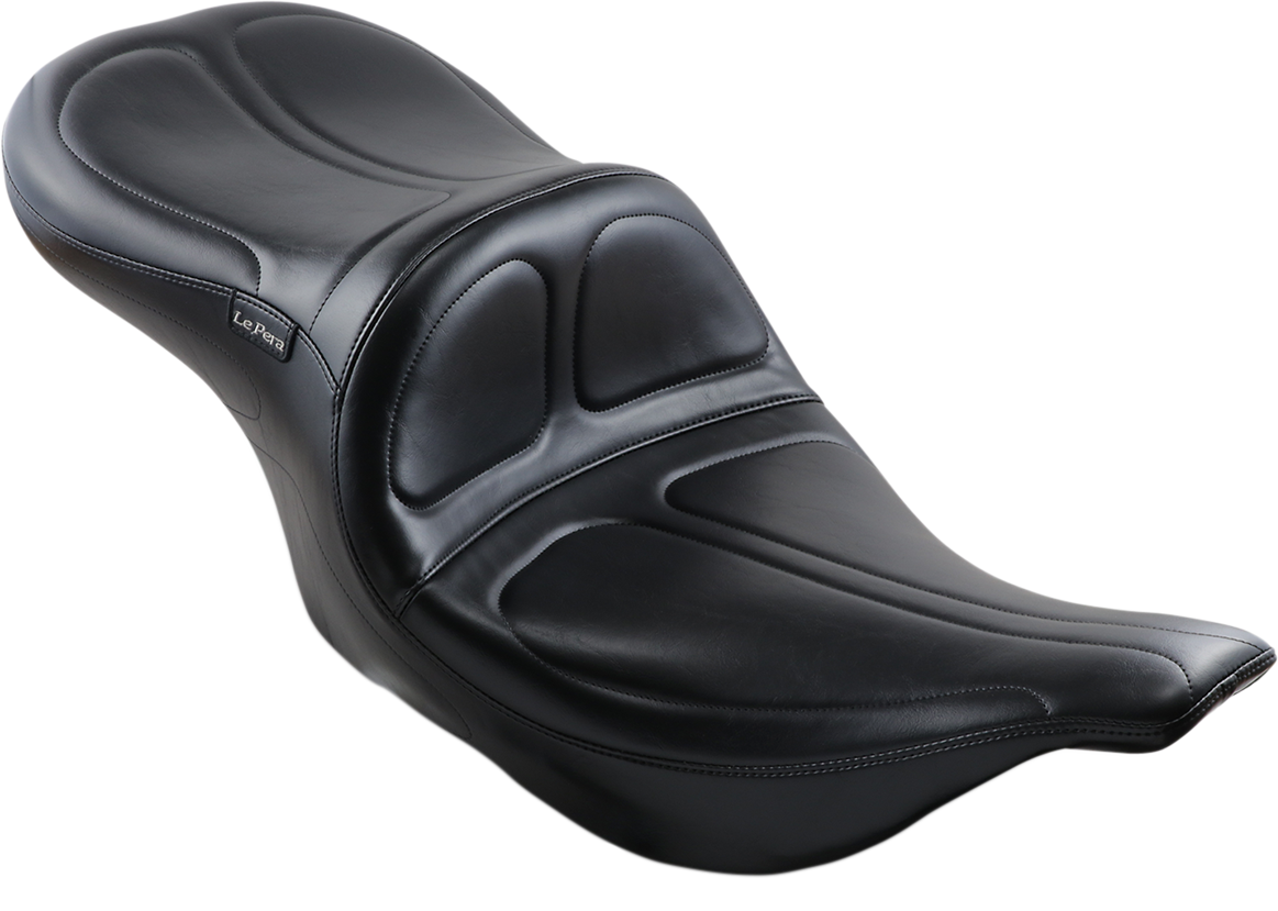 Maverick Seat - without Backrest - Stitched - Black - FLH/FLT '02-'07 - Image 3