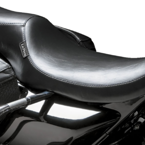 Silhouette 2-Up Seat - Smooth - Black - FLHR '02-'07