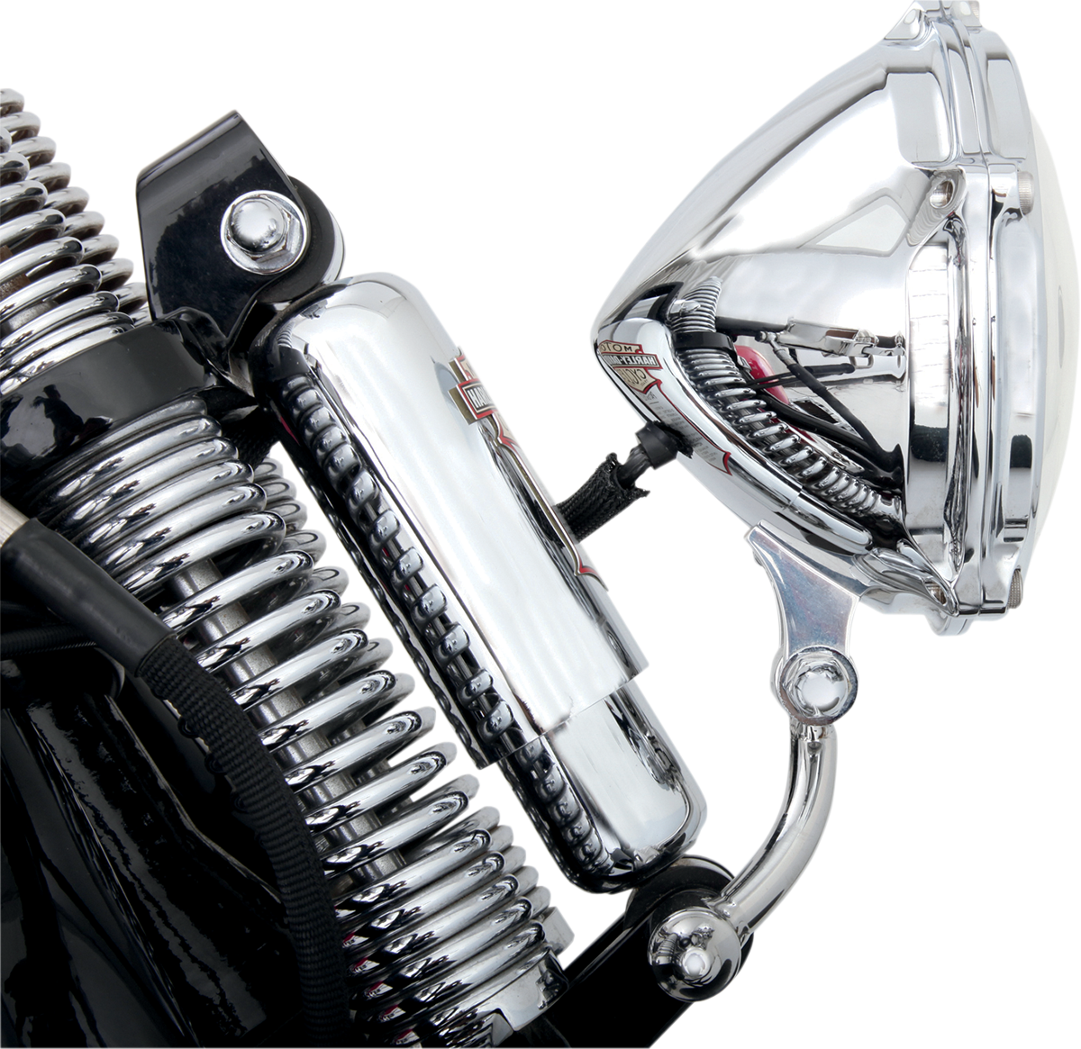 Headlight Relocation Bracket - Springer Front Ends - Image 2