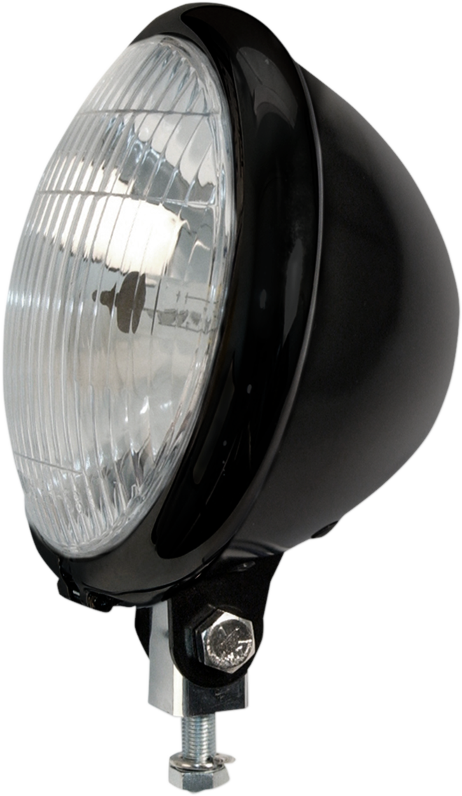 5 3/4" Headlight Assembly - Black