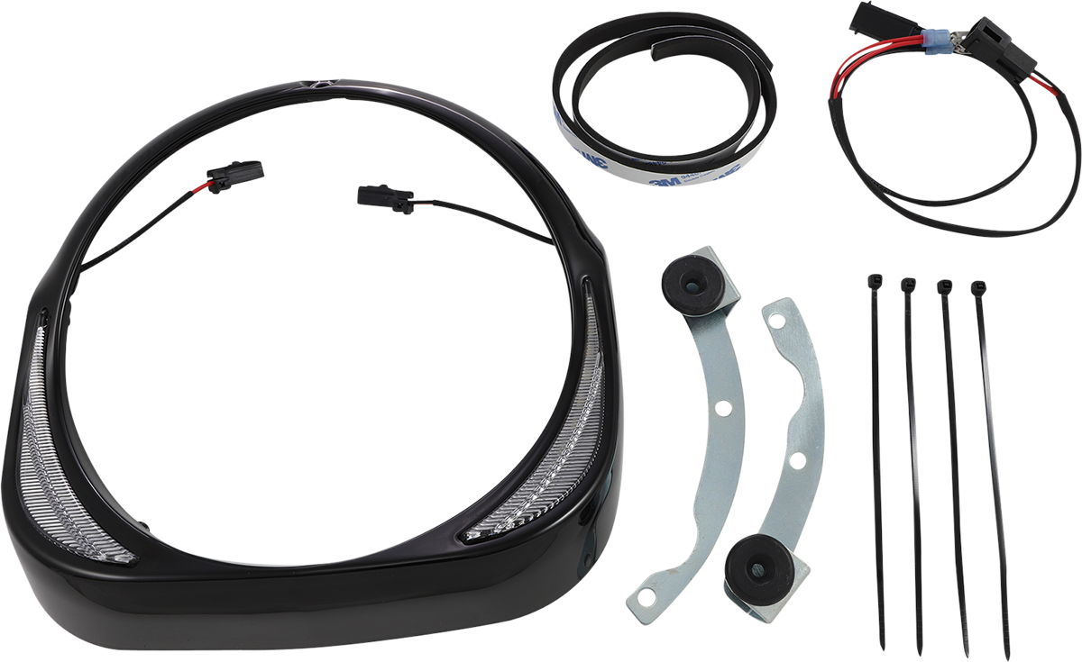 Headlight Bezel - Black - Image 2
