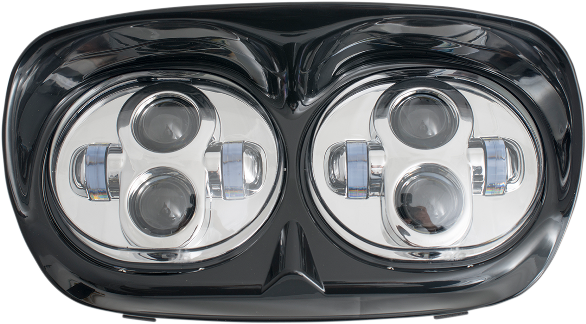 LED Headlight Assembly - Road Glide - Chrome