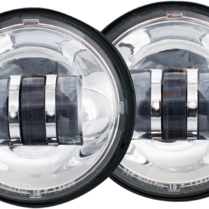 LED Passing Lamp - 4-1/2" - Chrome