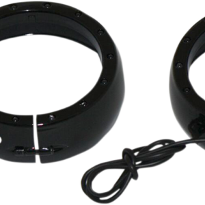 Lighted Passing Lamp Trim Ring '06-'13 FLHT - Black