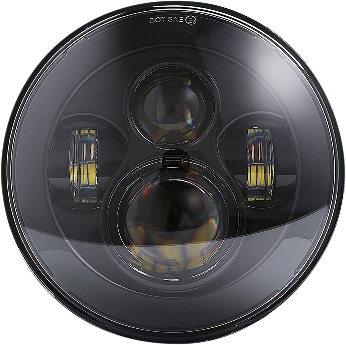 LED Headlight - 5-3/4" - Black