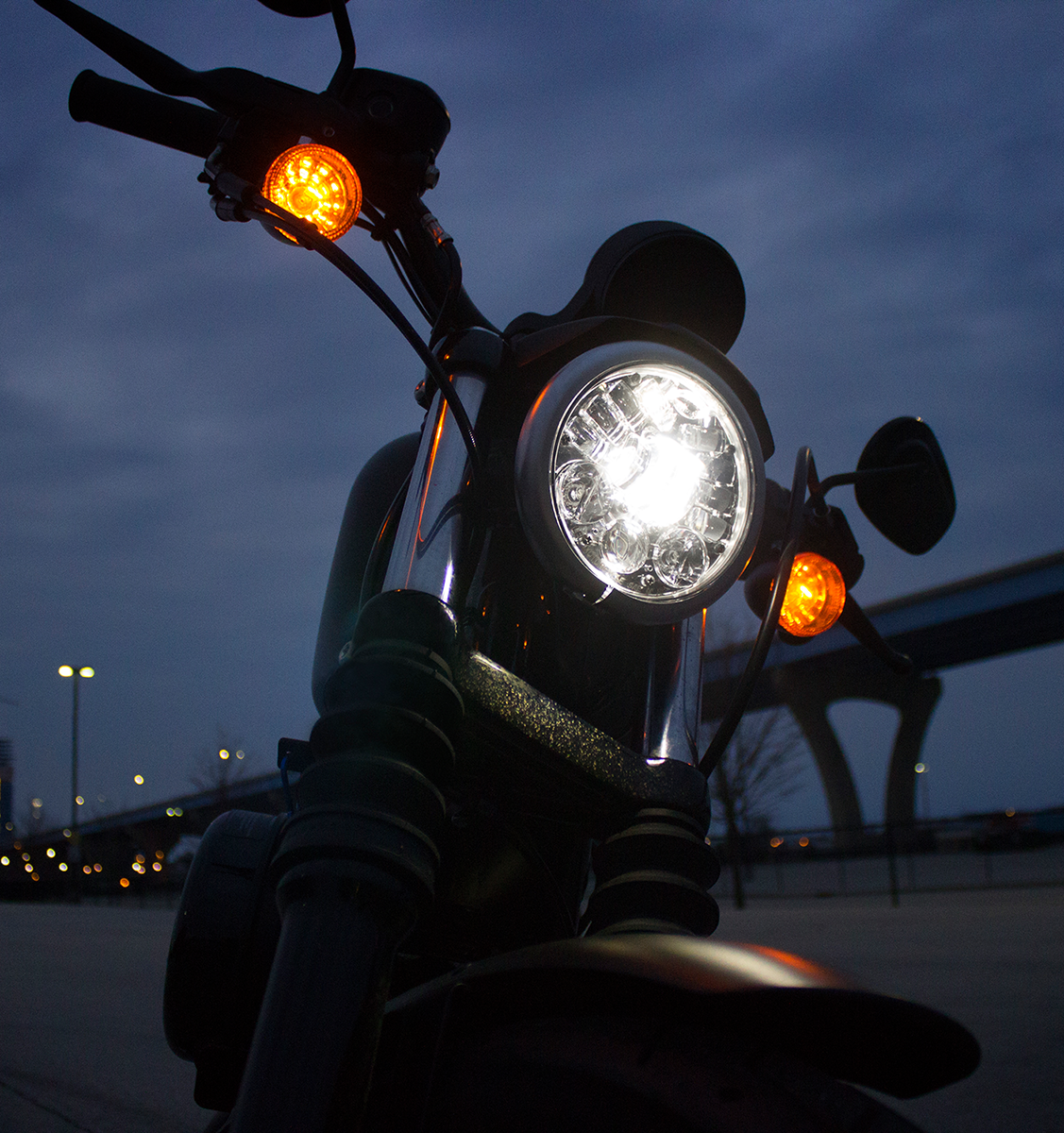 Adaptive 2 LED Headlight - 5-3/4" - Black - Image 2