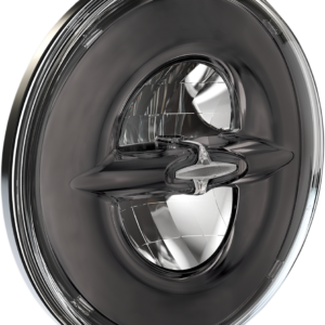 Reflector-Style LED Headlamp - 7" - Dark Chrome