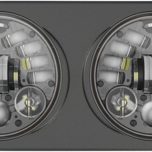 Adaptive LED Headlamps - Harley Davidson - Black
