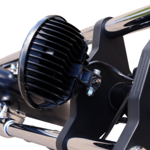 Adaptive Headlight with Mount - Chrome