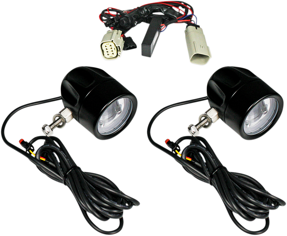 LED Fog Light - Trike - Black