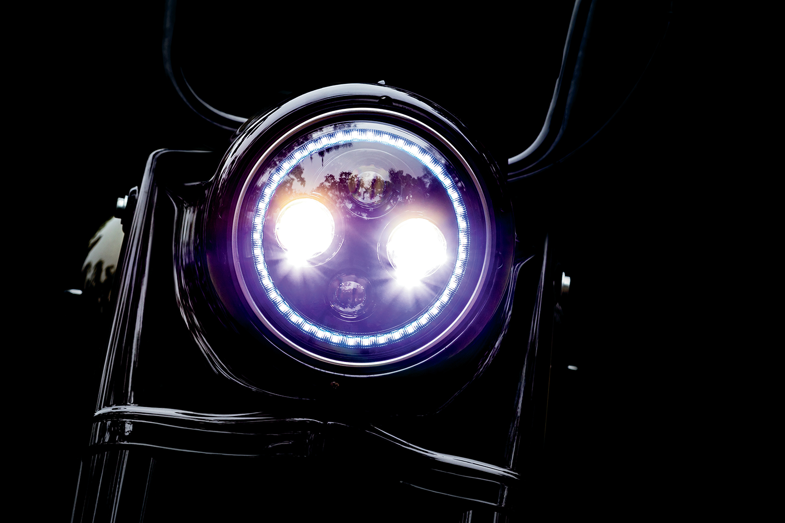 7" Prism+ Headlight - Black