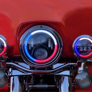 7" Headlamp - with Mounting Ring - Black