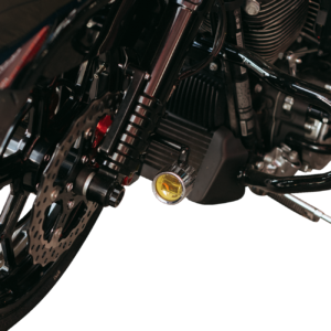Fog Light - Chrome - Yellow Lens
